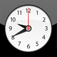 iPhone clock